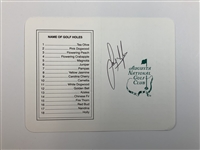 O'Meara, Faldo, Ford, Mize, Lyle & Olazabal Signed ANGC Scorecards JSA ALOA