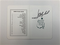 O'Meara, Faldo, Ford, Mize, Lyle & Olazabal Signed ANGC Scorecards JSA ALOA