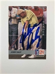 A Collection of Six Signed 1991-1992 Pro Set and Fax Pax Golf Trading Cards JSA ALOA