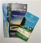 A Collection of Golf Tournament Memorabilia Including U.S. Open, Masters, and Memorial Tournament Ephemera
