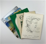 A Collection of Golf Tournament Memorabilia Including U.S. Open, Masters, and Memorial Tournament Ephemera