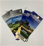 A Collection of Golf Tournament Memorabilia Including U.S. Open, Masters, and Memorial Tournament Ephemera
