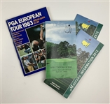 A Collection of Golf Tournament Memorabilia Including U.S. Open, Masters, and Memorial Tournament Ephemera