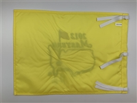 Bubba Watson Signed 2012 Masters Tournament Embroidered Flag JSA ALOA