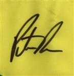 Patrick Reed Signed 2018 Masters Tournament Embroidered Flag JSA #U93525