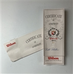 Wilson Gene Sarazen Limited Edition Commemorative Set Complete w/ Robert Mendralla 8802 Putter & Sand Iron