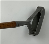 Vintage Otto Hackbarth Putter with Forked Hosel pat. 687539 with Shaft Stamp