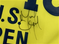 Michael Campbell Signed 2005 U.S. Open at Pinehurst No. 2 Flag JSA ALOA