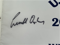 Geoff Ogilvy Signed 2006 U.S. Open at Winged Foot Flag JSA ALOA