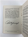 Horton Smith, Arnold Palmer, RU Sam Snead & Others Signed 1957 Masters Tournament Spectator Guide JSA ALOA