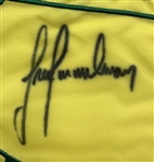Trevor Immelman Signed 2008 Masters Tournament Embroidered Flag JSA ALOA