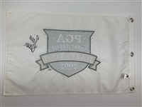 Rich Beem Signed 2002 PGA Championship at Hazeltine Flag JSA ALOA