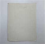 Gene Sarazen Signed Vintage Textured Portrait Print JSA ALOA