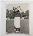 Helen Hicks Autograph Card and Vintage Acme Newspictures Press Photograph JSA ALOA