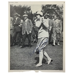 1930 Glenna Collett Signed The American Golfer Magazine Page JSA ALOA
