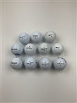 Eleven Signed Golf Balls Including 9 Major Champions and 59 Club Members JSA ALOA