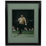 Arnold Palmer Signed Framed Photo JSA ALOA