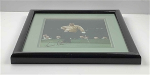 Arnold Palmer Signed Framed Photo JSA ALOA