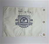 Graeme McDowell Signed 2010 U.S. Open Pebble Beach Golf Flag JSA ALOA