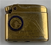 Two Vintage Golf-Themed Pocket Lighters - 1957 Virginia C.C. & a Gabe Lighter