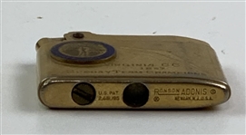 Two Vintage Golf-Themed Pocket Lighters - 1957 Virginia C.C. & a Gabe Lighter