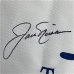 Jack Nicklaus Signed St. Andrews Links Old Course Flag JSA ALOA