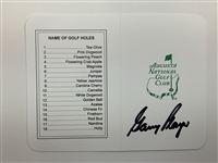 Xander, Thomas, Watson, Player & 3 More Signed ANGC Scorecards JSA ALOA