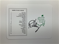 Xander, Thomas, Watson, Player & 3 More Signed ANGC Scorecards JSA ALOA