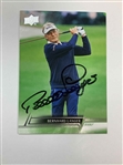 Tom Watson, Norman, Floyd & Four Others Signed Golf Cards JSA ALOA