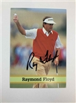 Tom Watson, Norman, Floyd & Four Others Signed Golf Cards JSA ALOA