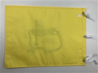 Jack Nicklaus Signed Undated Masters Embroidered Flag w/Years Won JSA ALOA
