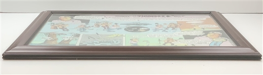 Carlos Hadaway and Tommy Bolt Signed Tommy Thunder Bolt Artist's Proof Print JSA ALOA