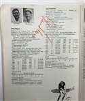 Multi Signed 1972 PGA National Team Championship Program and Pro-Am Pairings Sheet JSA ALOA