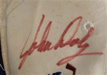 Tiger Woods & Kelli Kuehne Signed 1996 JC Penney Classic Rookie Season Ticket & Original Photo w/ Hat JSA ALOA