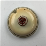 Stunning 1920's Hand Painted Nippon Humidor w/ Golf Bag & Clubs