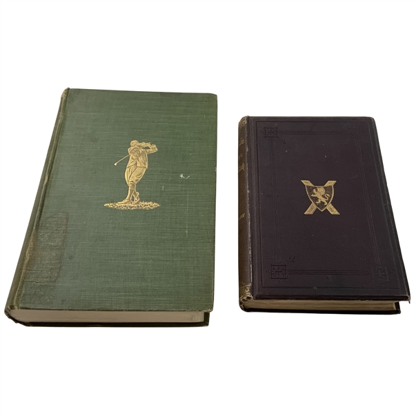 Beldam, George W. Great Golfers. Macmillan, 1904. First Edition; and Gunnyon, William. Illustrations of Scottish History. Forrester, 1879.