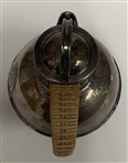 E.G. Webster and Son Silver-Plated Hartford Golf Club Pitcher with Wicker Handle