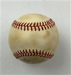 Joe DiMaggio Signed Rawlings Official American League Baseball JSA ALOA