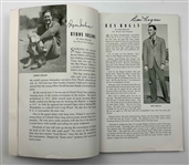 Texans Ben Hogan & Byron Nelson Signed 1941 US Open at Colonial CC in Fort Worth Program JSA ALOA