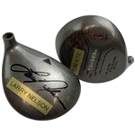 Archer Signed Golf Ball w/ Kite & Nelson Signed Clubheads JSA ALOA
