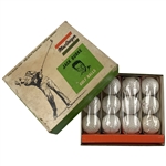 A Set of Vintage MacGregor Jack Burke Golf Balls in Original Box