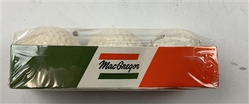 A Set of Vintage MacGregor Jack Burke Golf Balls in Original Box