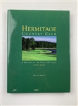 Three Hardcover Volumes on the History of Pine Valley, East Lake, and Hermitage Country Clubs. 