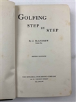 A Trio of Early 20th-Century Golf Books by Harry Fulford, J. McAndrew, and Others. 1919-1922.