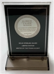The Franklin Mint Tiger Woods Eyewitness Commemorative Sterling Silver Medal