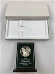 The Franklin Mint Tiger Woods Eyewitness Commemorative Sterling Silver Medal
