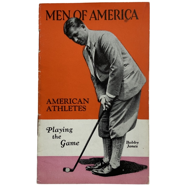 Bobby Jones - Men of America: American Athletes, Playing the Game 1929. No. 35.