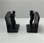 Pair of 1923 L. V. Aronson figural golfer
bookends