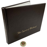 1935 Medinah Open badge & 1981 Spirit of Medinah Club History Book