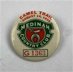 1935 Medinah Open badge & 1981 Spirit of Medinah Club History Book